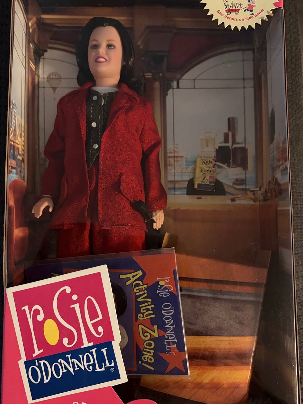 Rosie O'Donnell Barbie Doll in Red Jacket
